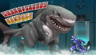 Sharkosaurus Rampage